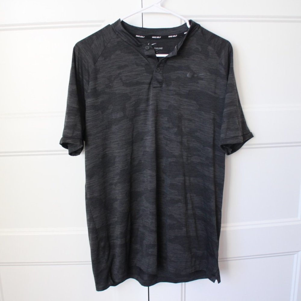 Tiger Woods Nike Blade Collar Polo, L